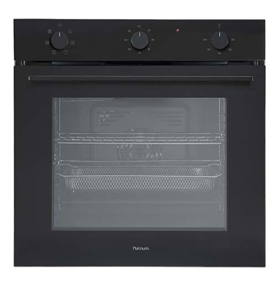Platinum AUPL-M606BK 600mm 6 function electric oven product view