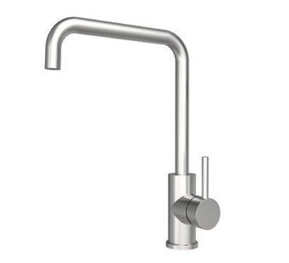 Platinum Squareneck Sink Mixer in chrome finish